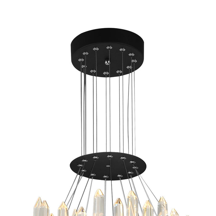 CWI Lighting 1043P32-3-101 Juliette LED Chandelier Black Alt 2.jpg