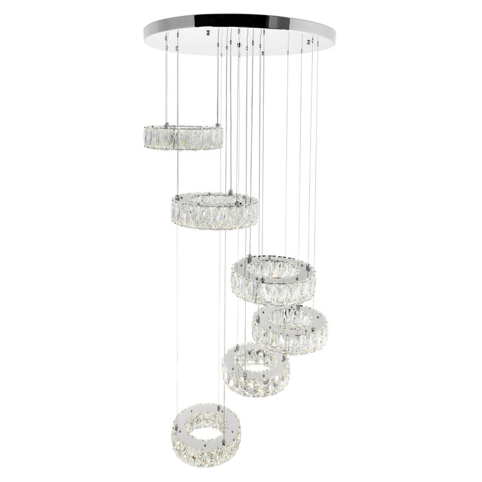 CWI Lighting 1044P24-601-R-6C Madeline LED Chandelier Chrome Alt 2.jpg