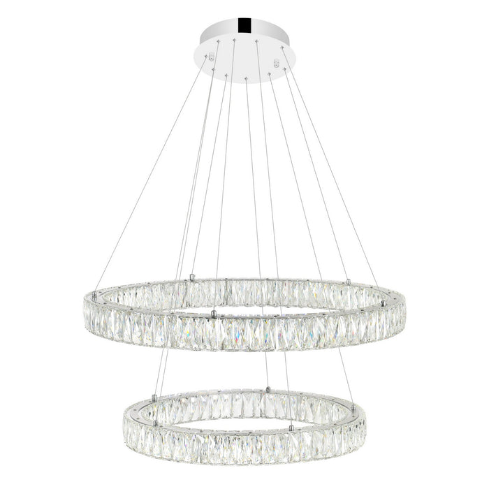 CWI Lighting 1044P32-601-R-2C-B Madeline LED Chandelier Chrome Alt 1.jpg