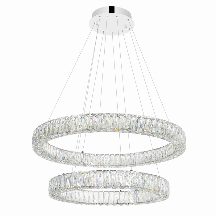 CWI Lighting 1044P32-601-R-2C-B Madeline LED Chandelier Chrome.jpg