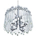 CWI Lighting 1065P16-4-601 Henrietta Four Light Chandelier Chrome Alt 2.jpg