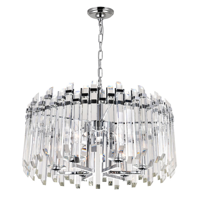 CWI Lighting 1065P24-6-601 Henrietta Six Light Chandelier Chrome Alt 1.jpg