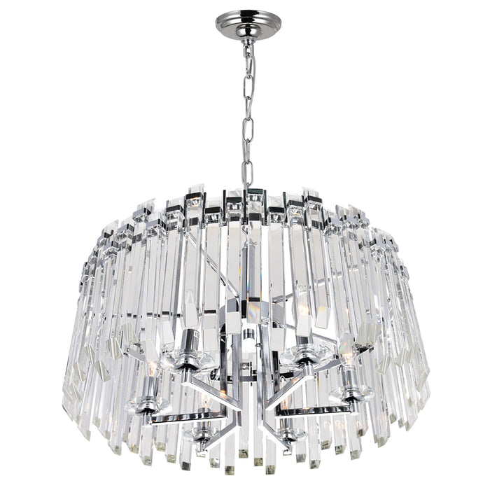 CWI Lighting 1065P24-6-601 Henrietta Six Light Chandelier Chrome Alt 2.jpg