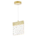 CWI Lighting 1090P6-1-620 Carolina LED Mini Pendant Gold Leaf Alt 1.jpg