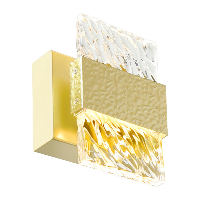 CWI Lighting 1090W5-1-620 Carolina LED Wall Sconce Gold Leaf Alt 2.jpg