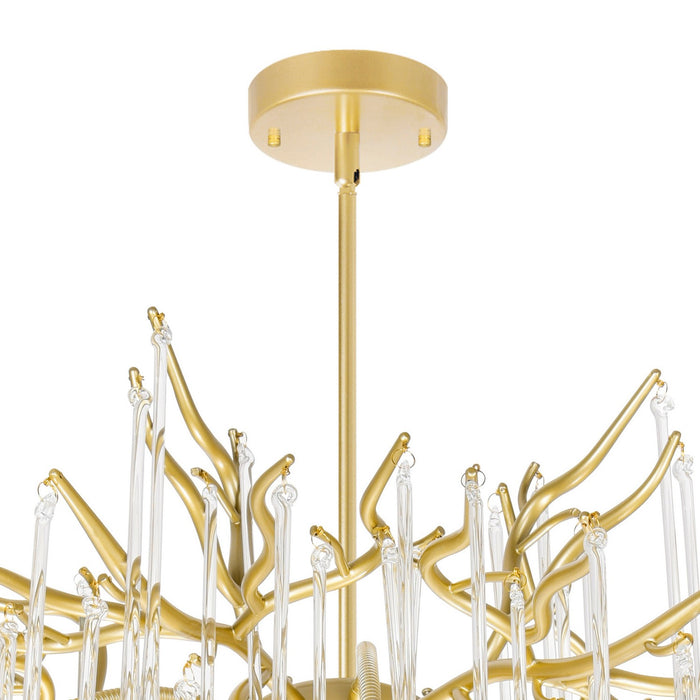 CWI Lighting 1094P26-6-620 Anita Six Light Chandelier Gold Leaf Alt 2.jpg