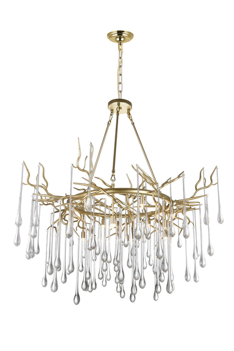 CWI Lighting 1094P43-12-620 Anita 12 Light Chandelier Gold Leaf.jpg