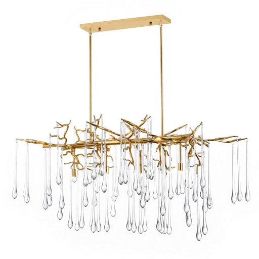 CWI Lighting 1094P47-10-620 Anita Ten Light Chandelier Gold Leaf Alt 1.jpg