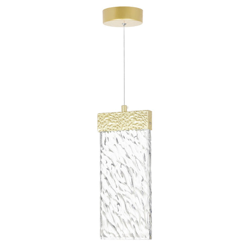 CWI Lighting 1090P5-1-620-A Carolina LED Mini Pendant Gold Leaf Alt 1.jpg