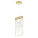 CWI Lighting 1090P5-1-620-A Carolina LED Mini Pendant Gold Leaf Alt 2.jpg