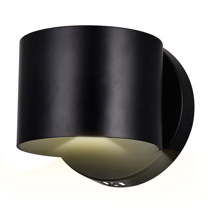 CWI Lighting 7148W5-101-R Lilliana LED Wall Sconce, Black Alternate Image 2.jpg