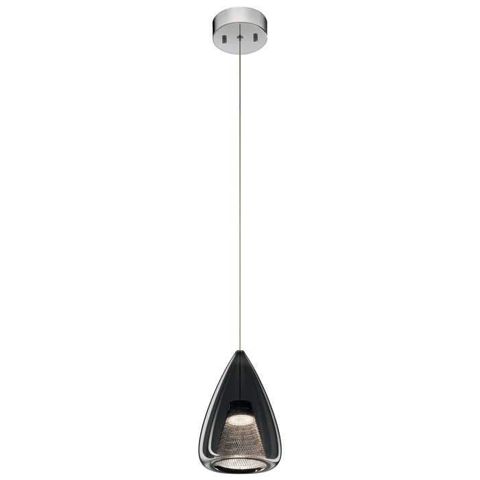 Kichler 84019 LED Mini Pendant, Chrome