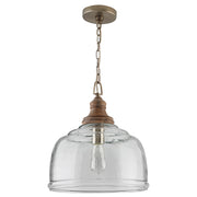Capital Lighting 330318GY Julian One Light Pendant, Grey Wash Main Image.jpg