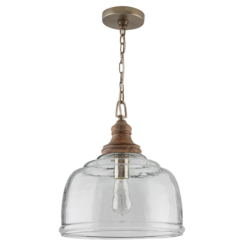 Capital Lighting 330318GY Julian One Light Pendant, Grey Wash Main Image.jpg