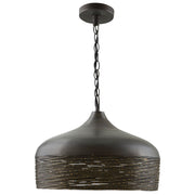 Capital Lighting 330512GI Sana One Light Pendant, Grey Iron Main Image.jpg