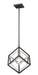 Z-Lite 457MP-CH-MB Euclid One Light Mini Pendant, Chrome / Matte Black Main Image.jpg