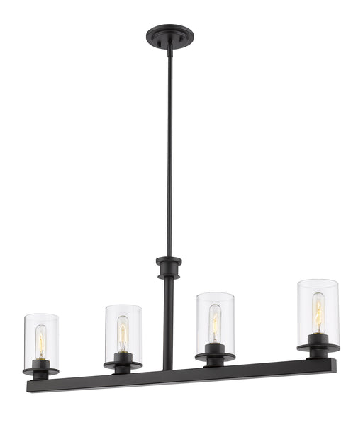 Z-Lite 462-4L-BRZ Savannah Four Light Island Pendant, Bronze Main Image.jpg