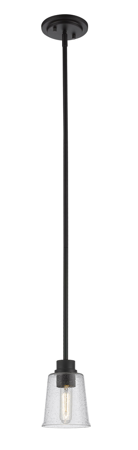 Z-Lite 464MP-MB Bohin One Light Mini Pendant, Matte Black Main Image.jpg