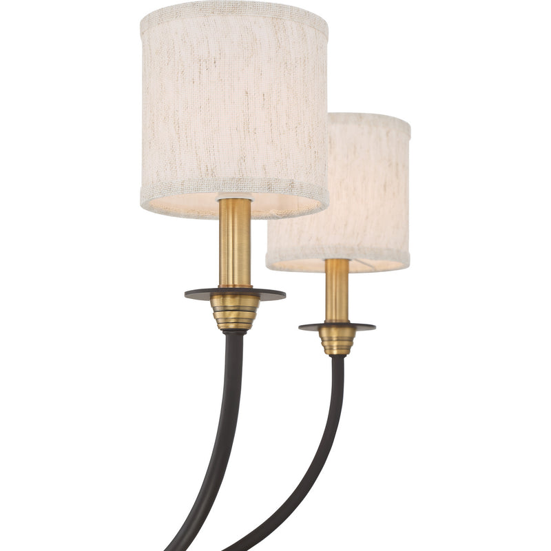 Quoizel ADY5005OZ Audley Five Light Chandelier, Old Bronze Alternate Image 4.jpg