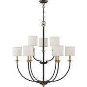 Quoizel ADY5009OZ Audley Nine Light Chandelier, Old Bronze Alternate Image.jpg