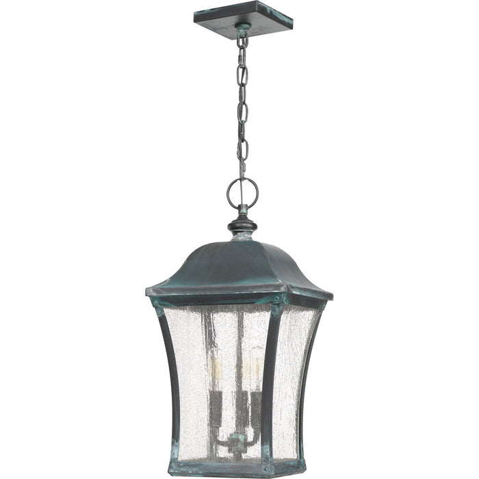 Quoizel BDS1910AGV Bardstown Three Light Outdoor Hanging Lantern, Aged Verde Alternate Image.jpg