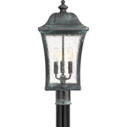 Quoizel BDS9010AGV Bardstown Three Light Outdoor Post Lantern, Aged Verde Alternate Image 2.jpg