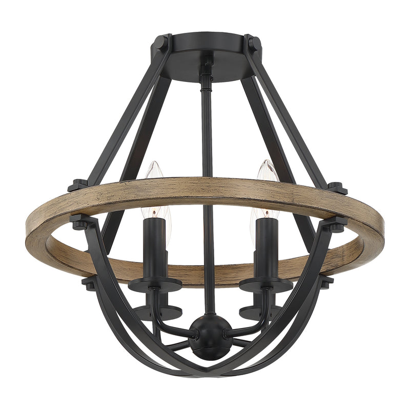 Quoizel BRL1716EK Bartlett Four Light Semi-Flush Mount, Earth Black Alternate Image 7.jpg
