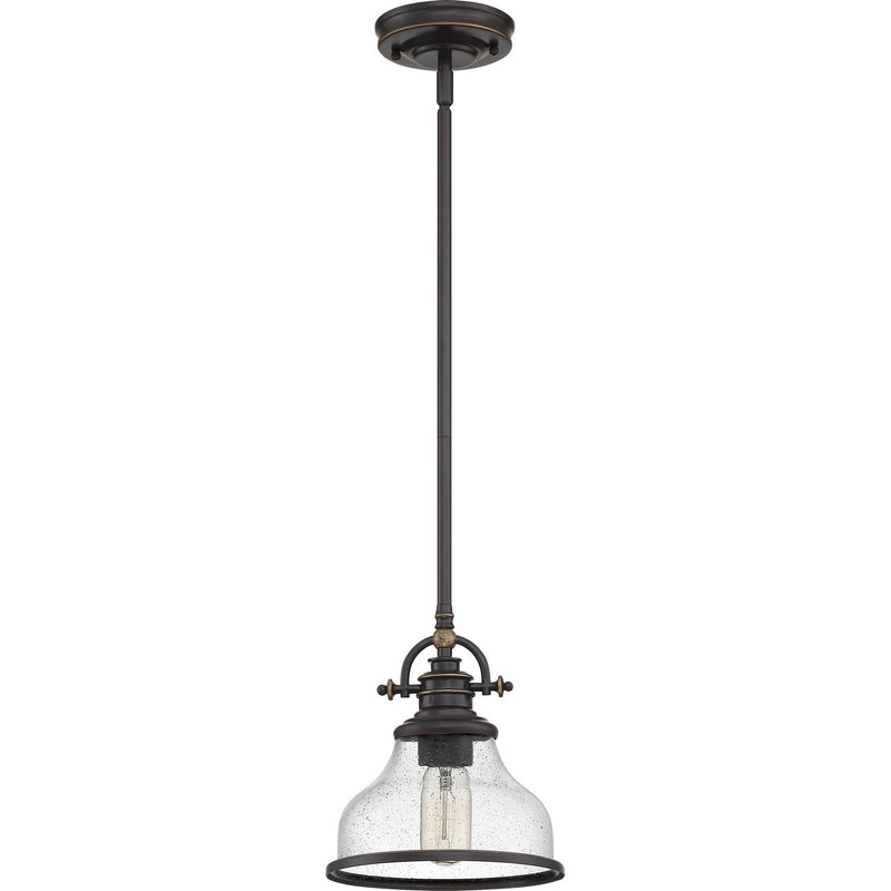 Quoizel GRTS1508PN Grant One Light Mini Pendant, Palladian Bronze Alternate Image.jpg