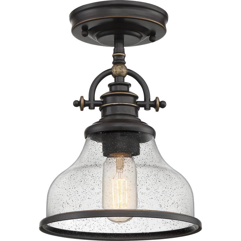 Quoizel GRTS1508PN Grant One Light Mini Pendant, Palladian Bronze Alternate Image 4.jpg