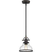 Quoizel GRTS1508PN Grant One Light Mini Pendant, Palladian Bronze Main Image.jpg