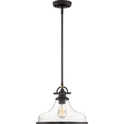 Quoizel GRTS2814PN Grant One Light Pendant, Palladian Bronze Alternate Image 2.jpg