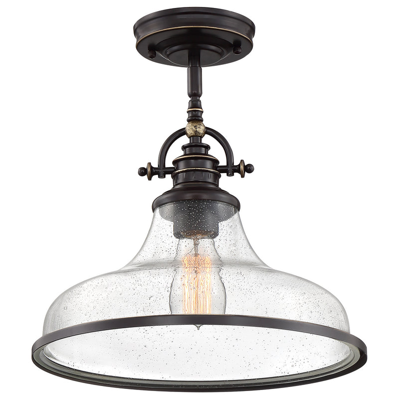 Quoizel GRTS2814PN Grant One Light Pendant, Palladian Bronze Alternate Image 6.jpg