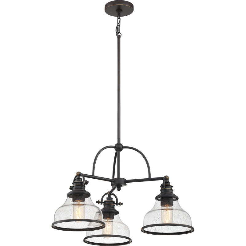 Quoizel GRTS5103PN Grant Three Light Chandelier, Palladian Bronze Alternate Image 3.jpg