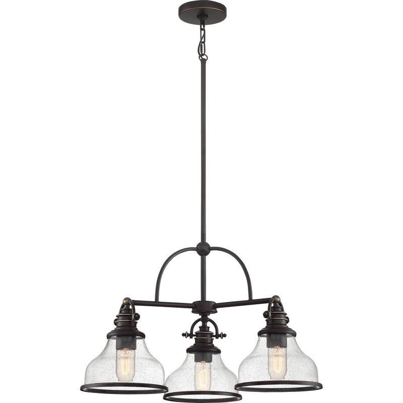 Quoizel GRTS5103PN Grant Three Light Chandelier, Palladian Bronze Main Image.jpg