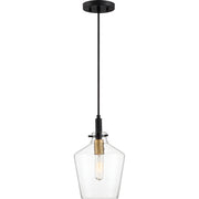 Quoizel JUN1508EK June One Light Mini Pendant, Earth Black Alternate Image 2.jpg
