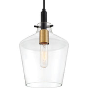 Quoizel JUN1508EK June One Light Mini Pendant, Earth Black Alternate Image 3.jpg