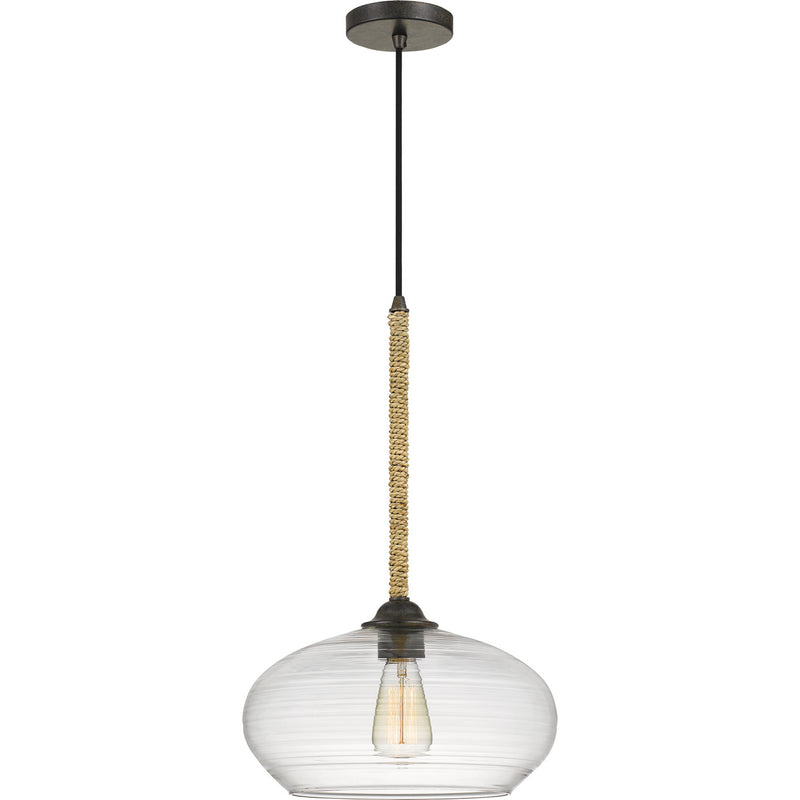 Quoizel QPP4033TK Merino One Light Mini Pendant, Tarnished Bronze Main Image.jpg