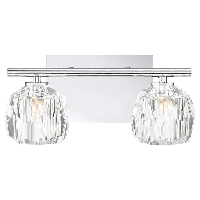 Quoizel RGA8602C Regalia Two Light Bath Fixture, Polished Chrome Main Image.jpg