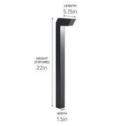 Kichler 15846BKT One Light Path Light, Textured Black (2)