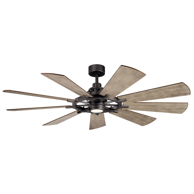 Kichler 300265AVI 65"Ceiling Fan, Anvil Iron