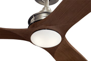 Kichler 300356NI 56"Ceiling Fan, Brushed Nickel (2)