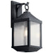 Kichler 49986DBK Springfield One Light Outdoor Wall Mount, Distressed Black Main Image.jpg