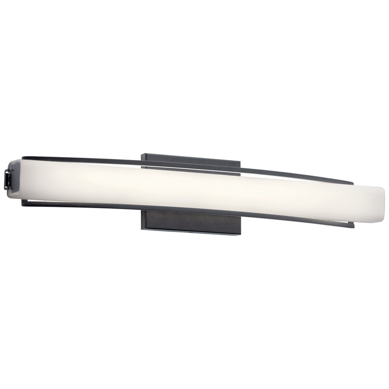 Kichler 84129 LED Linear Bath, Matte Black