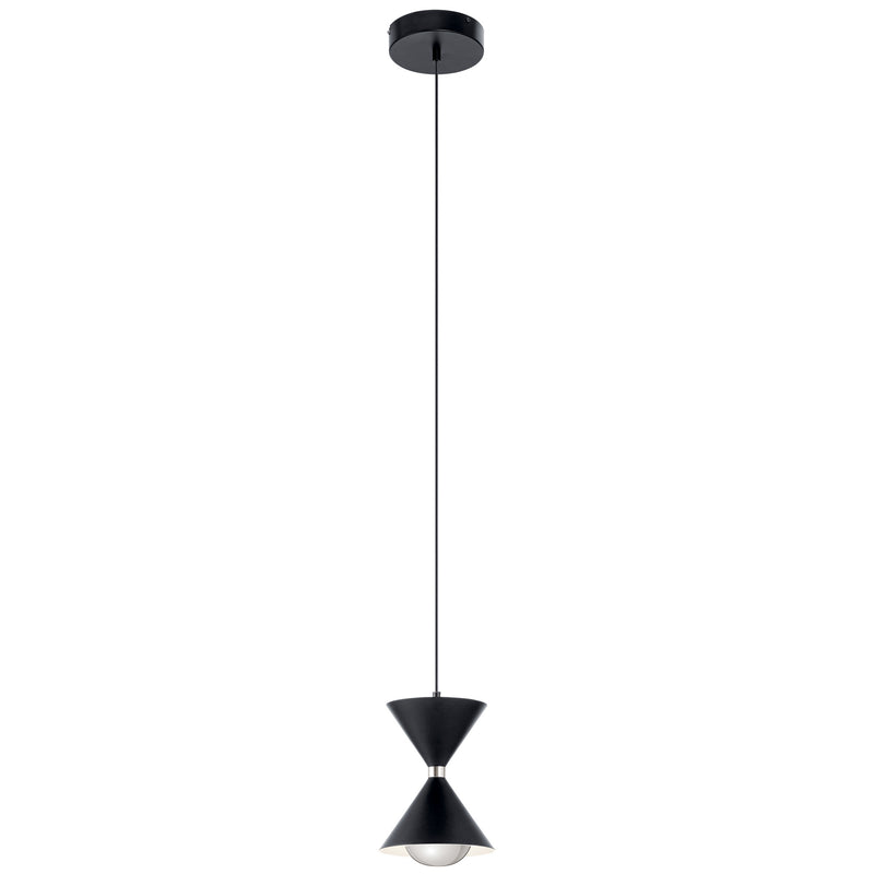 Kichler 84130 LED Mini Pendant, Matte Black