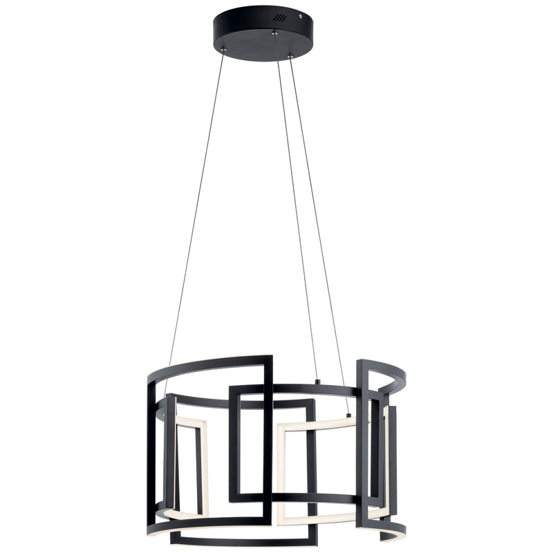 Kichler 84133 LED Chandelier, Black
