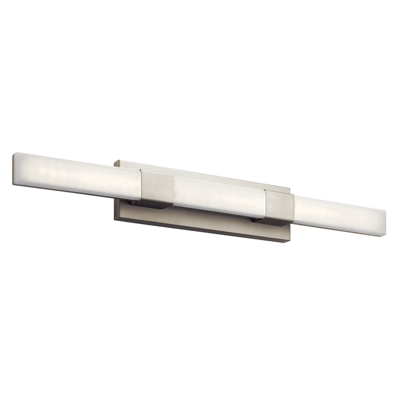 Kichler 84202 LED Linear Bath, Satin Nickel