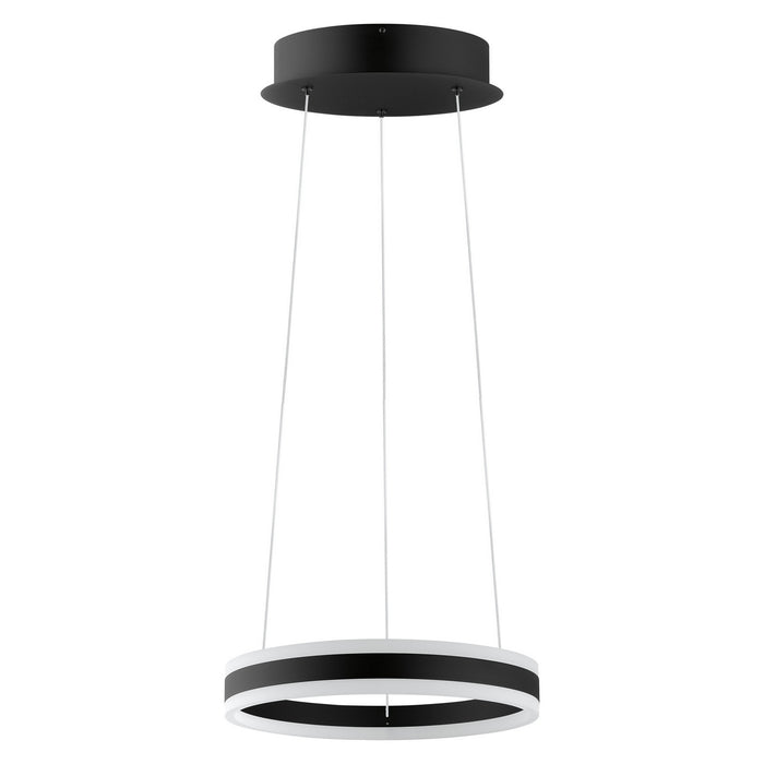 Eglo USA 203456A Tonarella LED Pendant Black/White Main Image.jpg