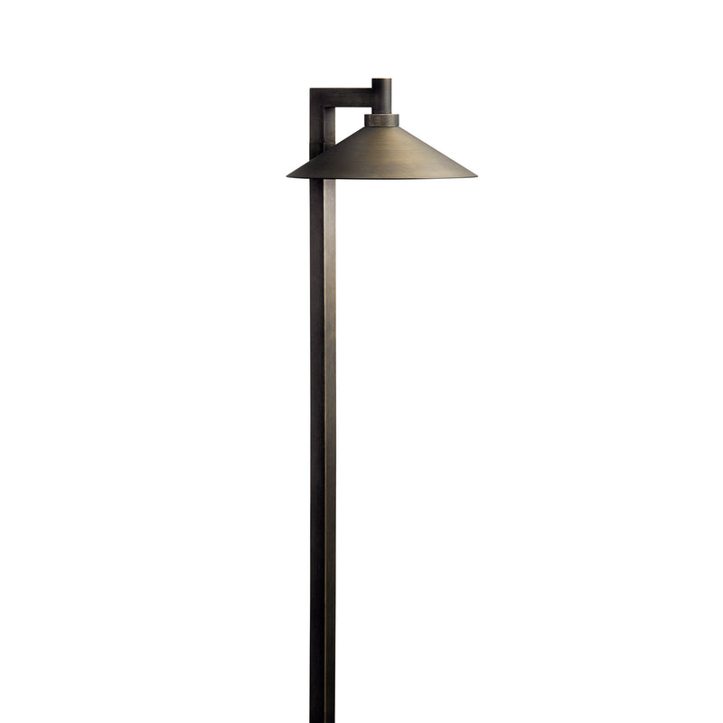 Kichler 15800CBR30 LED Path Light, Centennial Brass