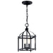 Kichler 42565BK Two Light Pendant, Black