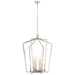 Kichler 43496PN 12 Light Foyer Chandelier, Polished Nickel